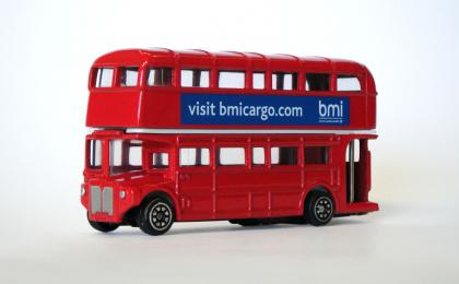 London Routemaster Bus Model 9cm- Model Bus