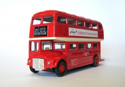London Routemaster Bus Model 12cm- Model Bus