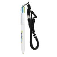 BIC® 4 Colours Fashion with lanyard