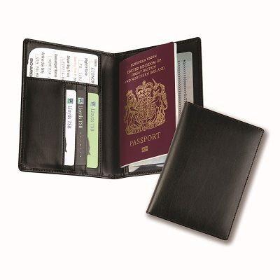 Balmoral Bonded Leather Deluxe Passport Holder
