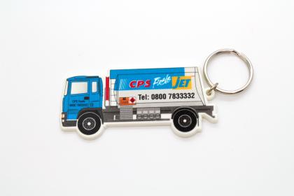 Recycled Lorry Shaped Keyring