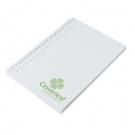 Enviro-Smart- A4 White Cover Wiro-Bound notepad recycled