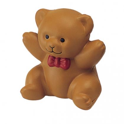 Teddy Bear with Bow Tie Stress Shape