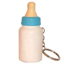 Baby Bottle Keyring Stress Shape