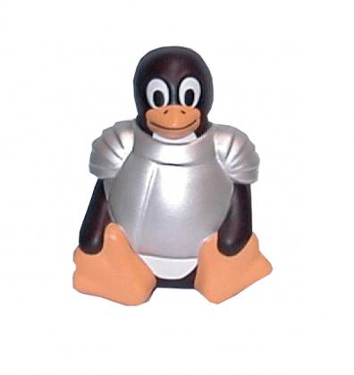Penguin in Armour Stress Shape