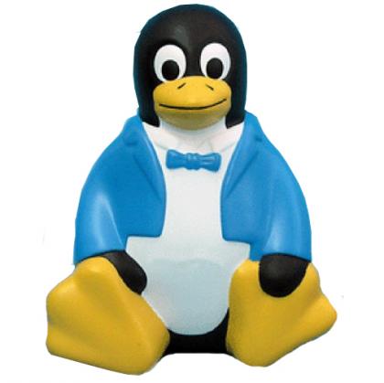 Penguin in Suit Stress Shape
