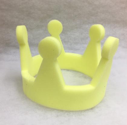 Foam crown