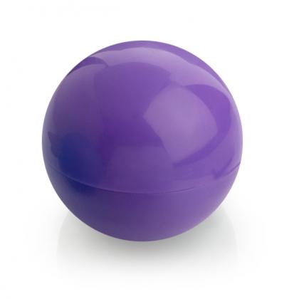 Purple Ball Shaped Lip Balm