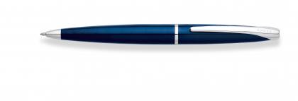 CROSS ATX Translucent Blue Lacquer Ballpoint Pen