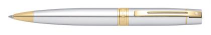SHEAFFER 300 CHROME BALL PEN. With Gold Plated Appointments