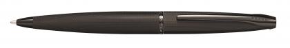 CROSS ATX BRUSHED BLACK BALL PEN. Brushed Black PVD Ethched Diamond Parrern with Polished Black PVD Appointments.