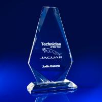 Crystal Glass Iceberg Award or Trophy