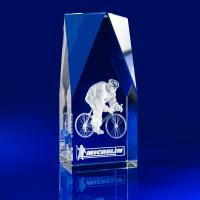 Crystal Glass Steeple Award or Trophy