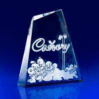 Crystal Glass Summit Award or Trophy