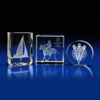 Crystal Glass Hobbies Award, Trophy or Paperweight