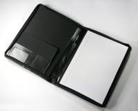 Warwick A4 Zipped Folder in Black