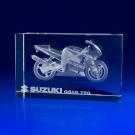 Crystal Glass Transport Award or Paperweight