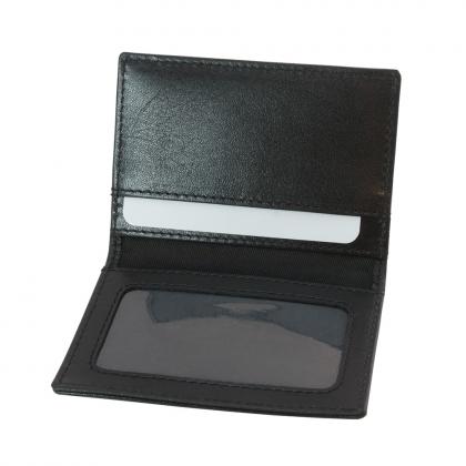 Sandringham Nappa Leather Luxury Leather Card Case with RFID Protection
