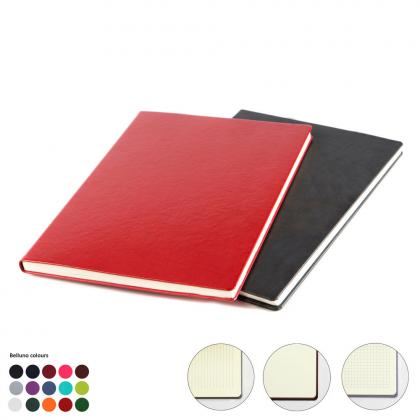 A4 Casebound Notebook With an all over image or design of your choice to the outer cover finished in a soft touch finish.