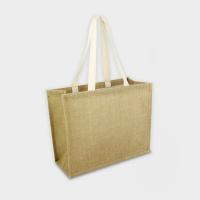 Green & Good Taunton Bag - Jute - Natural Handles
