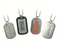 Embossed Dog Tags