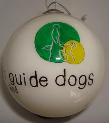 Hand-Painted Bauble - Text Only