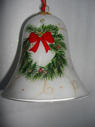 Hand-Painted Bauble - Bell