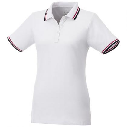 FAIRFIELD SHORT SLEEVE WOMEN'S POLO WITH TIPPING