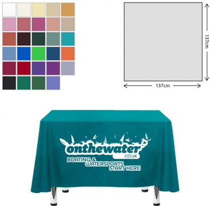 Fabric Square Tablecloth (138 X 138cm)