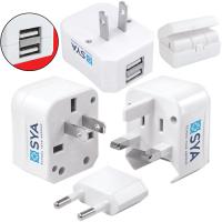 Worldwide Travel Adaptor - 5-in-1 (with USB)