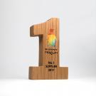 Complex Real Wood Block Award - small