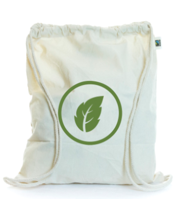 5oz Eco Natural Cotton Drawstring Bag