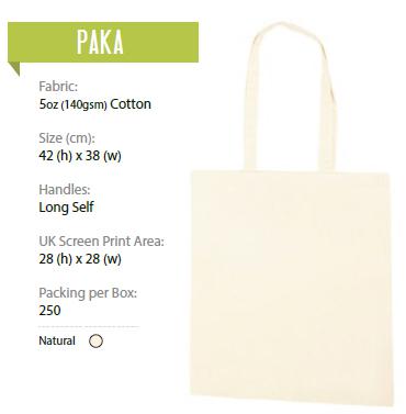PAKA Cotton Shopper Bag