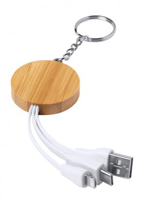 keyring USB charger cable