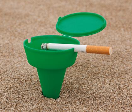 beach ashtray