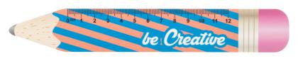 12 cm ruler, pencil