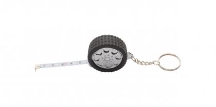 keyring with tape measure