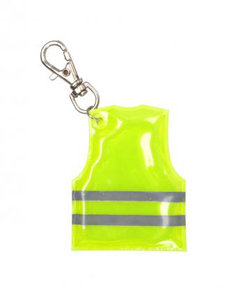 mini reflective vest keyring