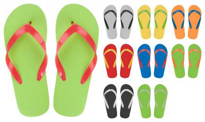 customisable beach slippers