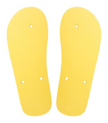 customisable beach slippers - sole