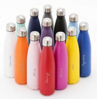 Oasis recycled powder coated stainless steel, thermal insulated bottle (17 colours) - 500ml