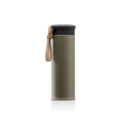 Maji olive insulated bottle with strap 480ml