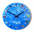 Clock - Wall Clock- recycled/recyclable 3mm acrylic