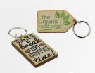 Keyrings - wood - within 40mm x 60mm