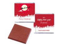 Christmas Neapolitan Chocolates - Foil & Paperband - Full Colour Digital Print