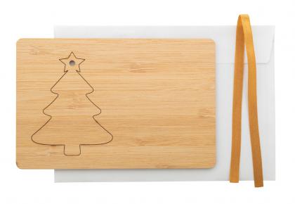 Christmas card, tree