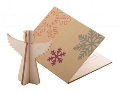 Christmas card, gift box