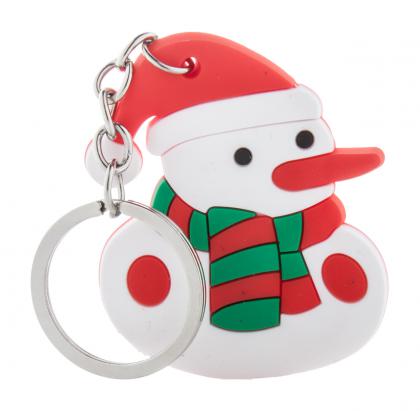 Christmas keyring, snowman