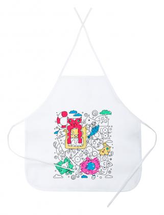 colouring apron