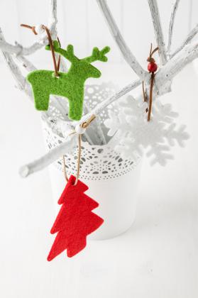 Christmas tree ornament, reindeer